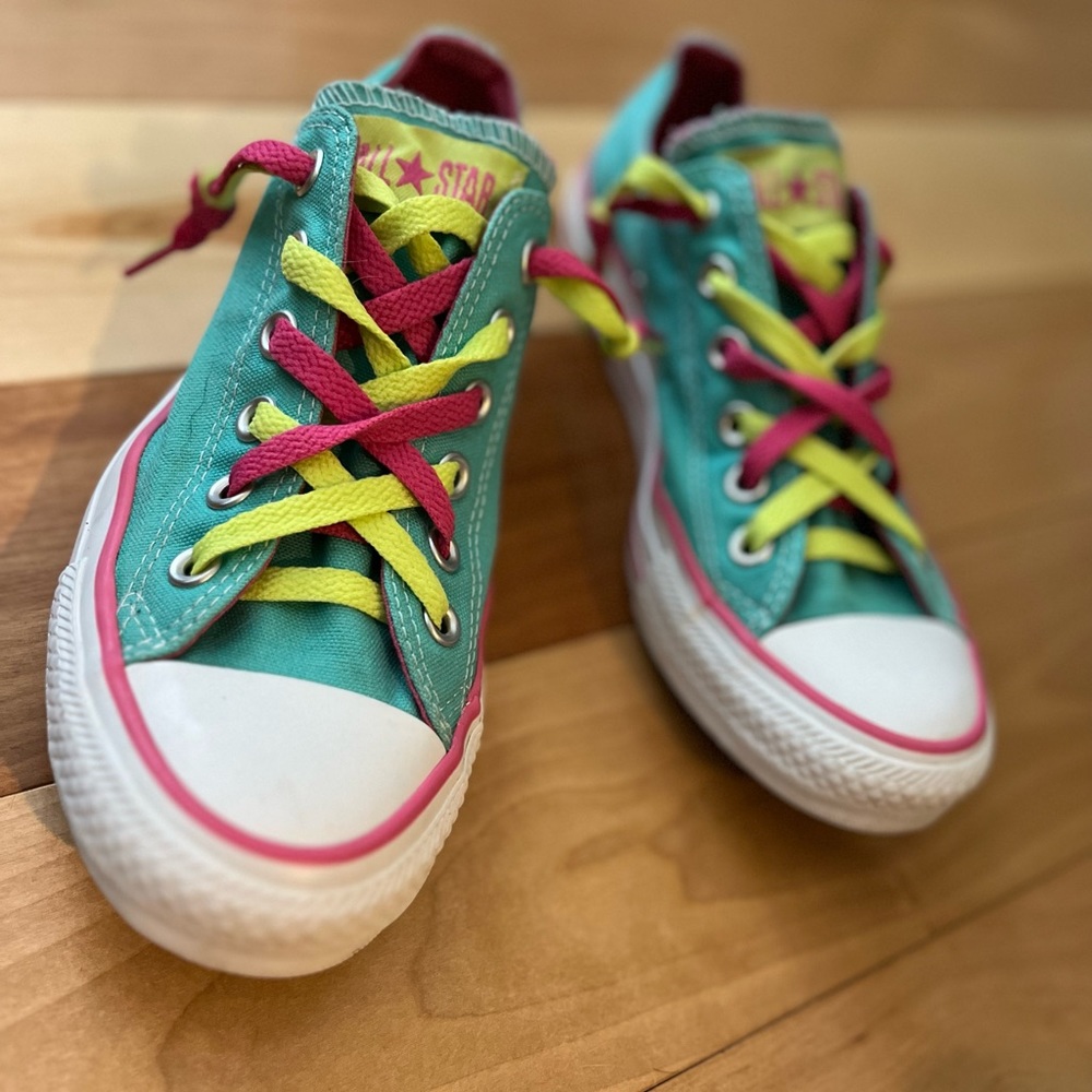 Bright pastels Converse